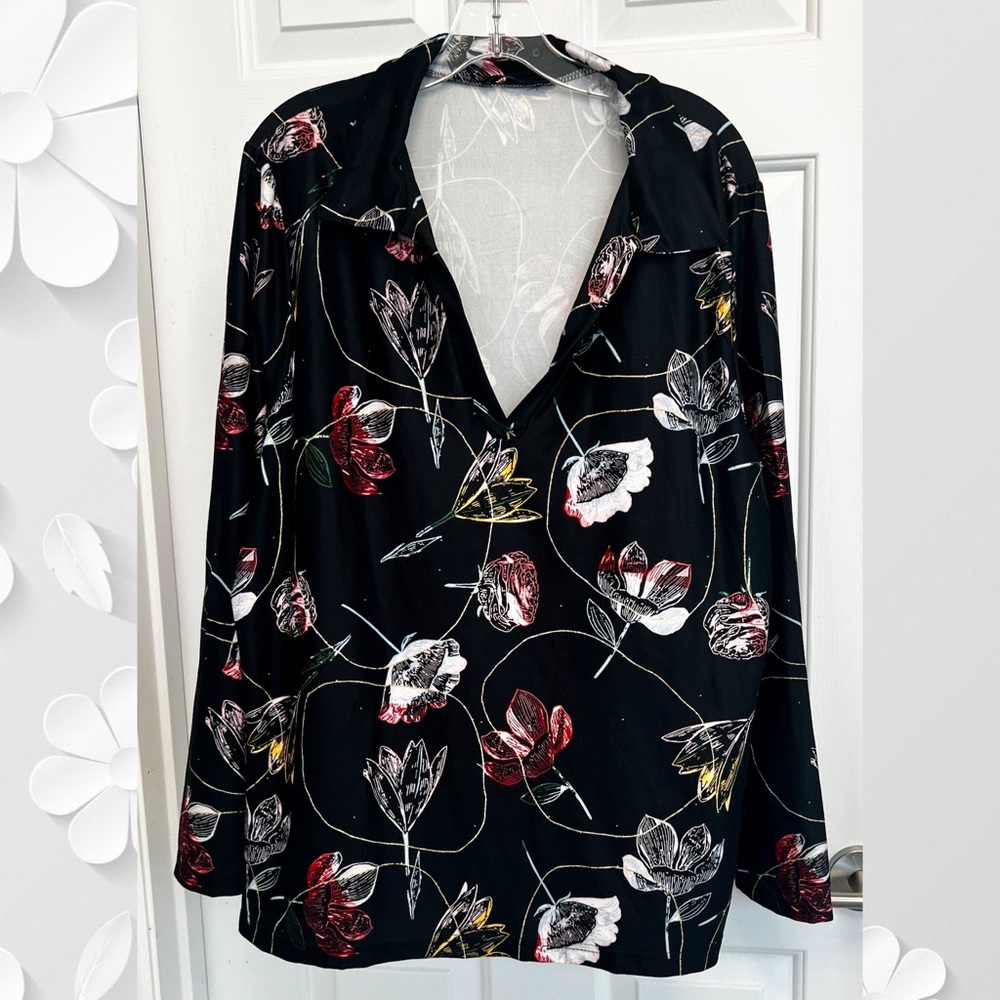 Love U Dear Long Sleeve Top Size 2X